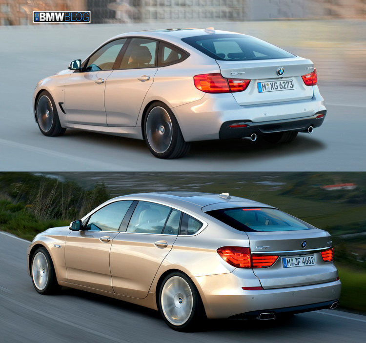 BMW 3 Series GT против BMW 5 Series GT фото 4 750x703